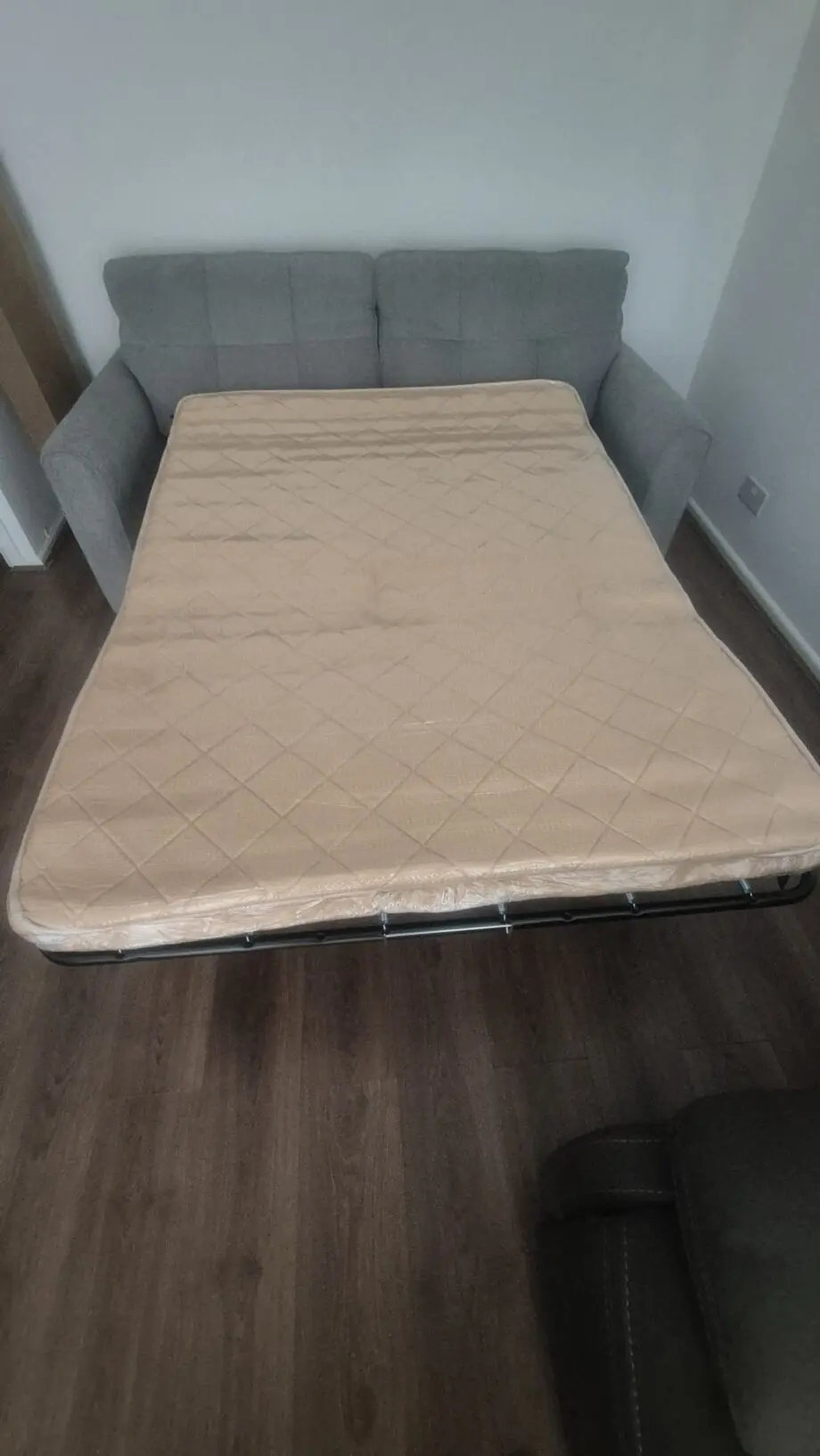 Harvey norman brady 3 seater sofa bed in grey