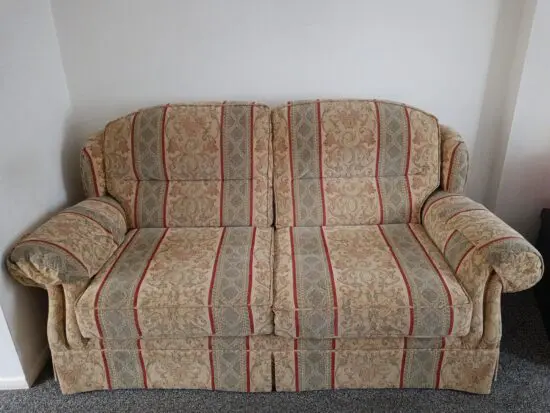 Sofa set floral pattern