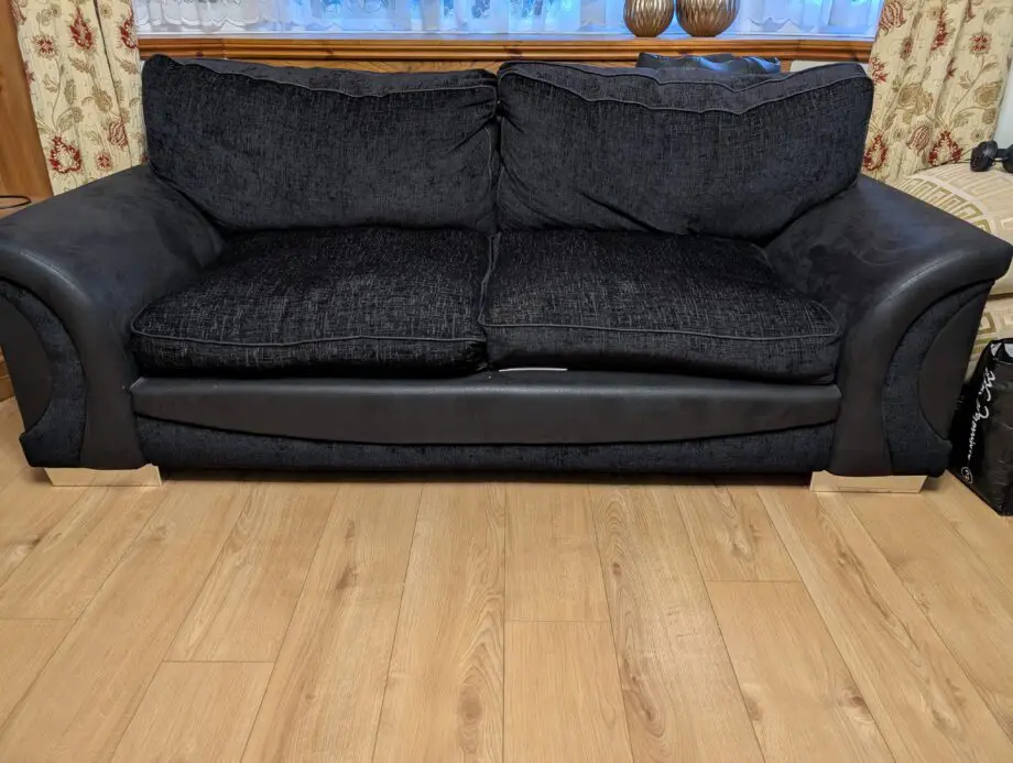 Black Scs Sofa set - excellent condition