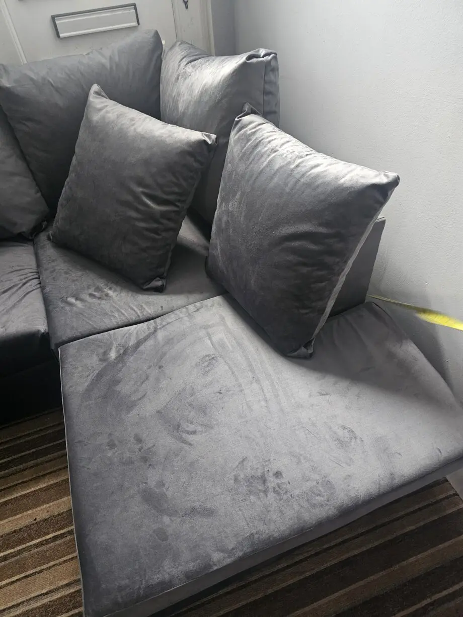 New L shaped sofa