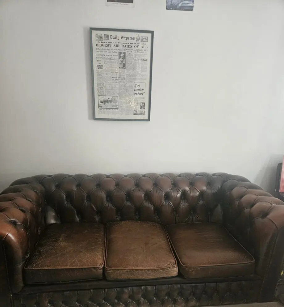 Vintage Chesterfield sofa