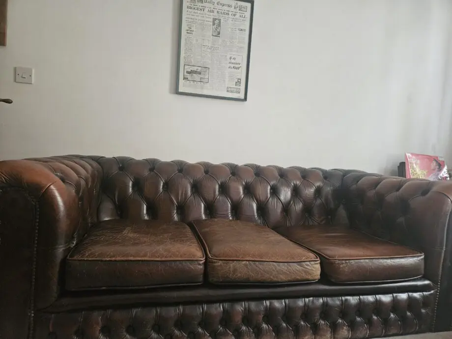 Vintage Chesterfield sofa