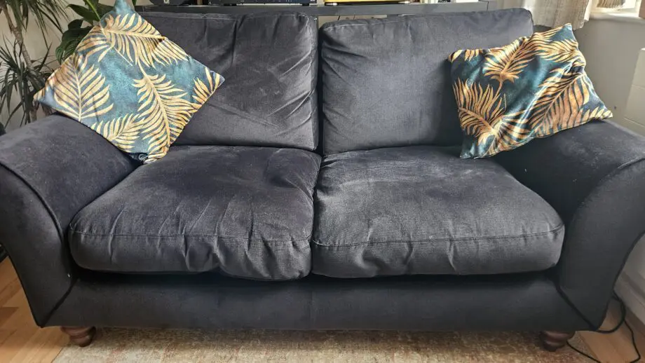 evelyn Velvet 2 Seater Sofa