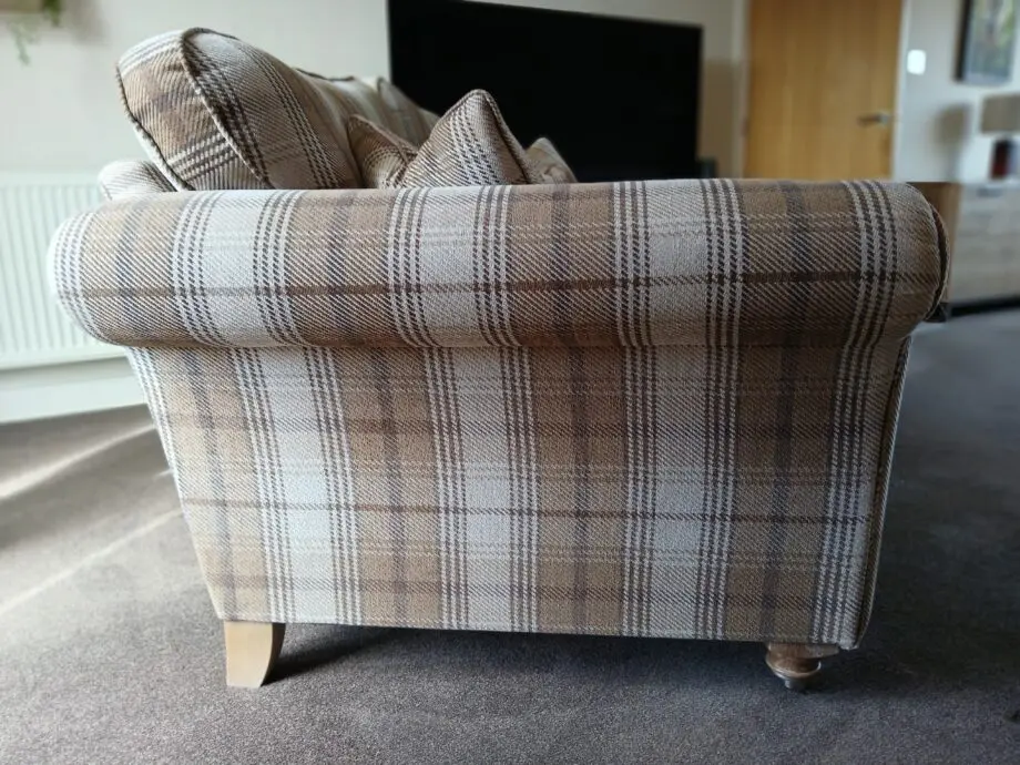 Morland chocolate Plaid