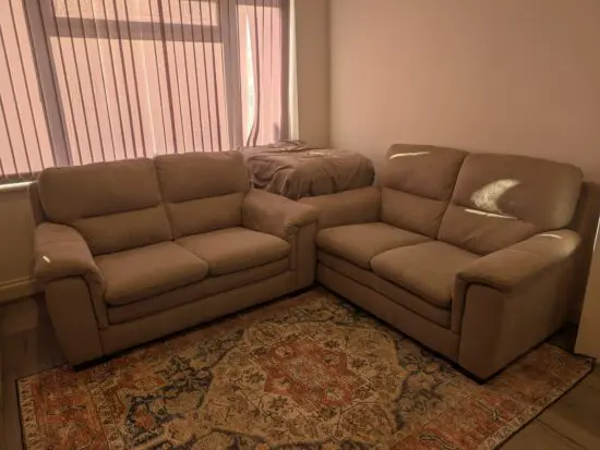 DFS Elm 2 Seater Sofa x 2