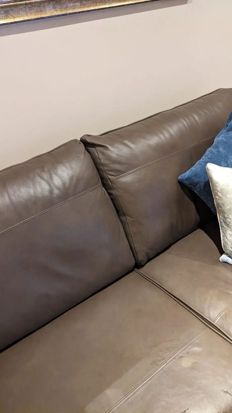 Leather sofa