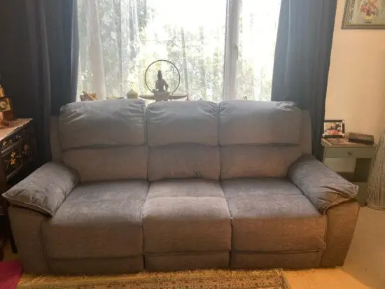 Oak Furniture land dark grey sofa ofa