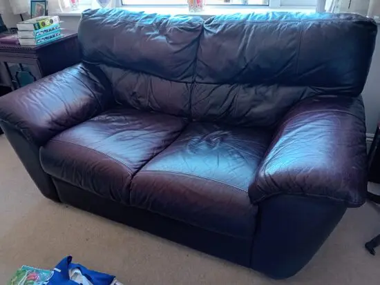 Furniture Village 2 seater sofa brown