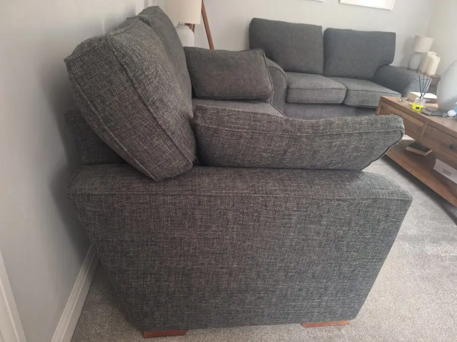 Next Stamford 2 Charcoal 2 seater sofas