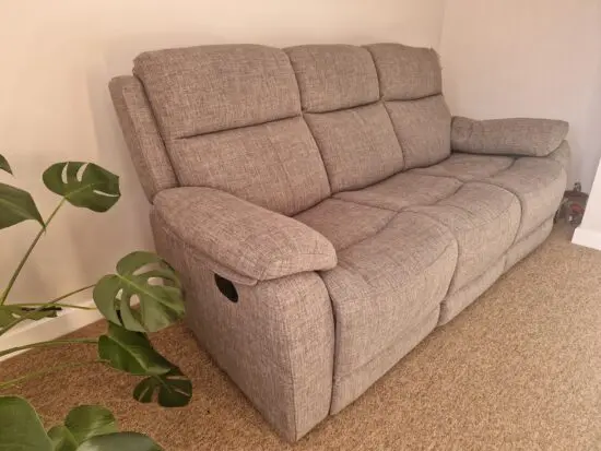 3 seater recliner sofa