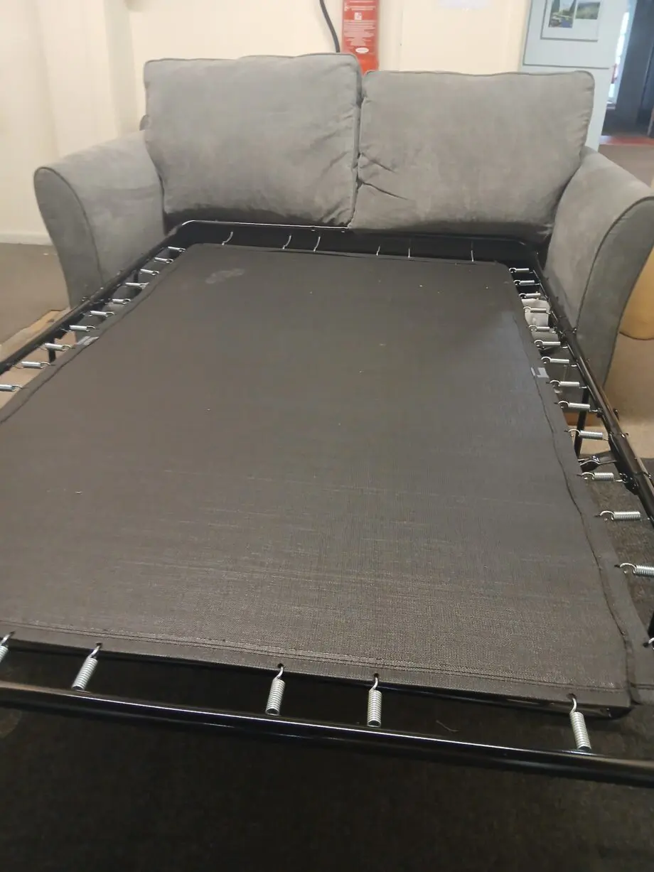 Nice firm 2 seater Sofa in Grey, cushions to match