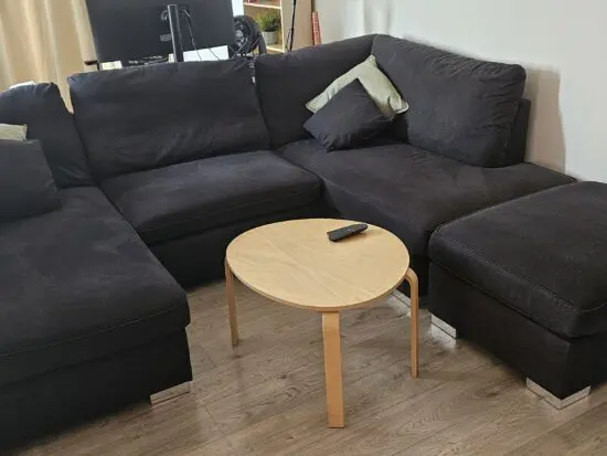 Westminster U-Shape/Cinema Sofa - Charcoal