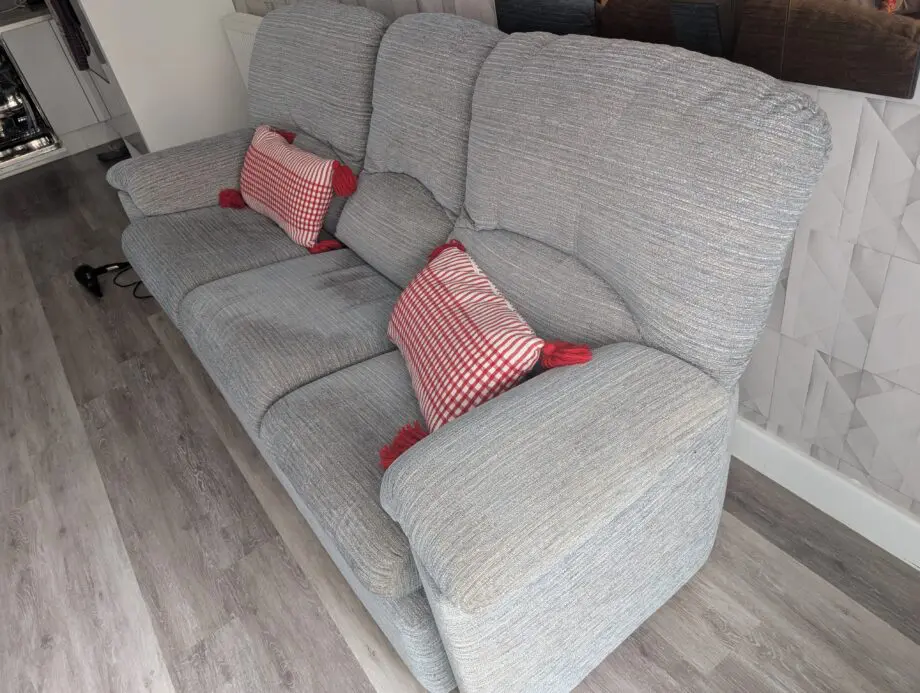 G Plan Grey 3 seater sofa