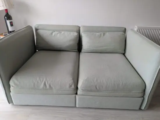 IKEA VALLENTUNA MINT GREEN SOFA BED