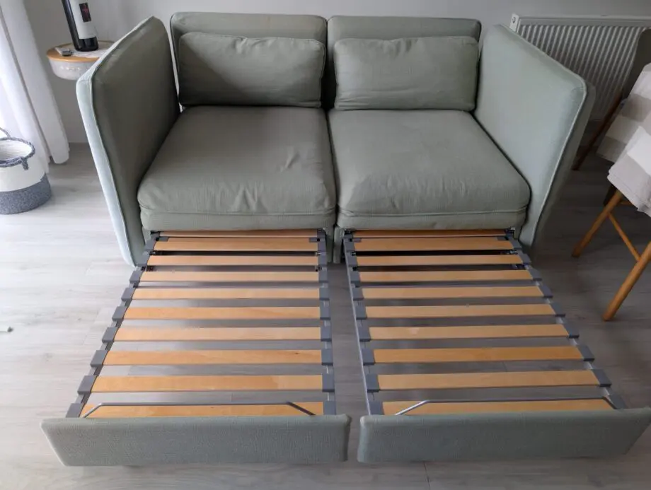 IKEA VALLENTUNA MINT GREEN SOFA BED