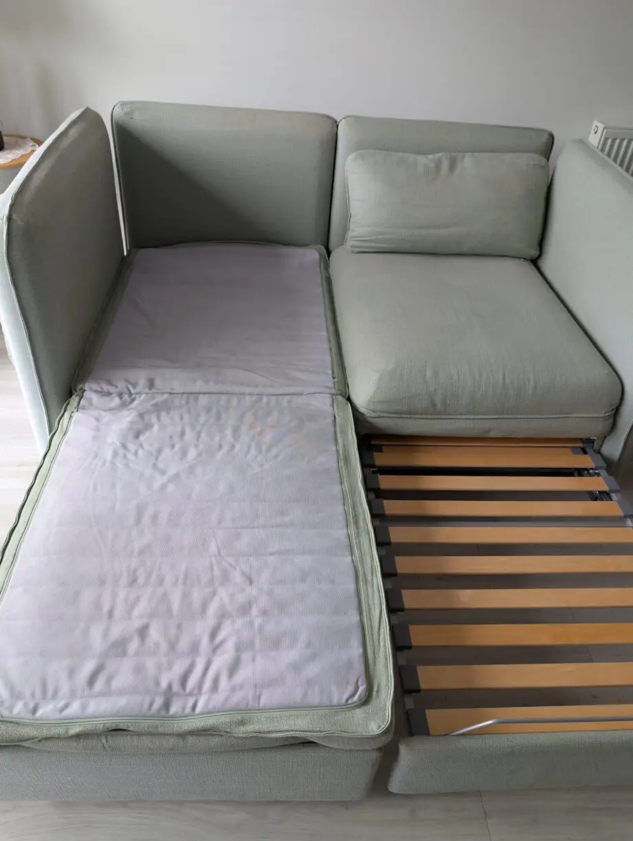 IKEA VALLENTUNA MINT GREEN SOFA BED