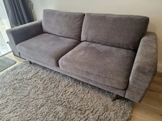 SNUG Big Chill 3 Seater Grey Sofa
