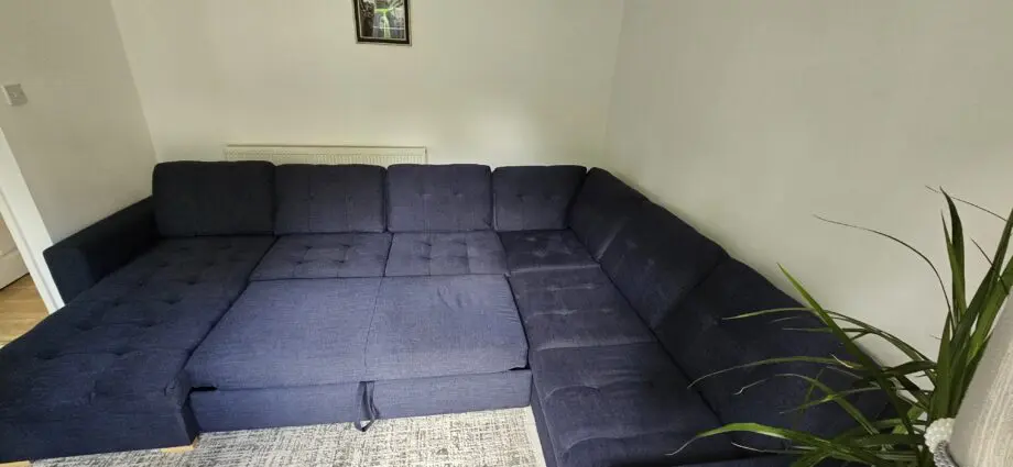 dfs gather u shape sofa bed