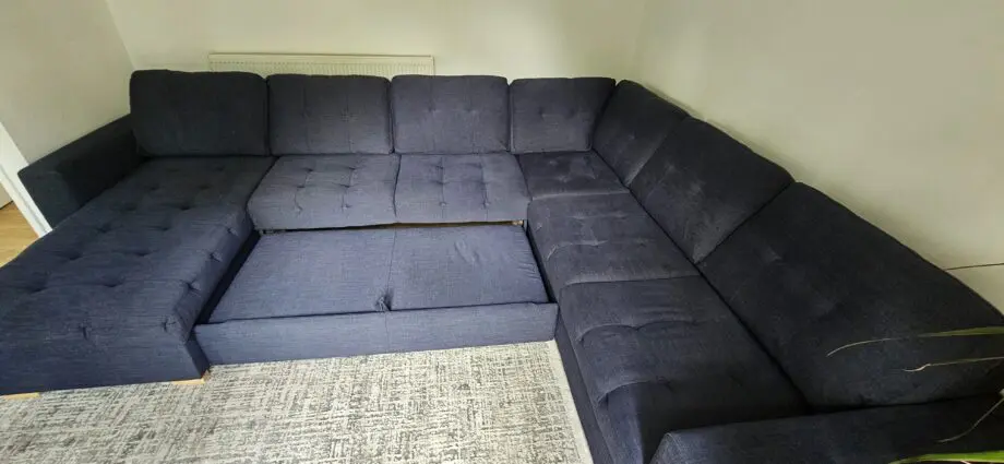 dfs gather u shape sofa bed