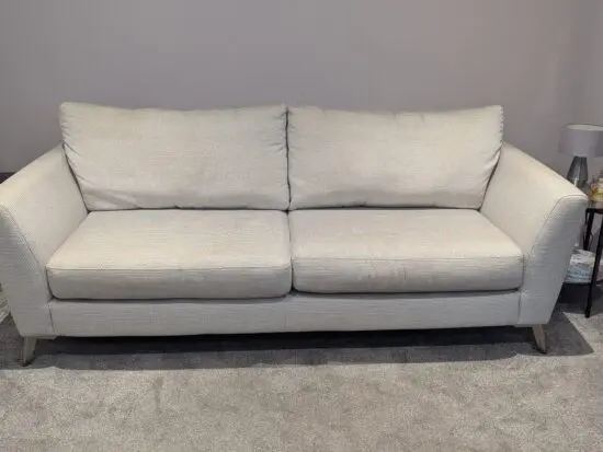 DFS grey Libby sofa's