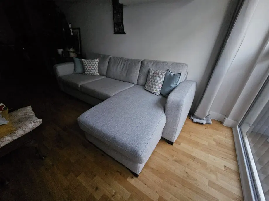 DFS Left hand facing 3 seater corner sofa
