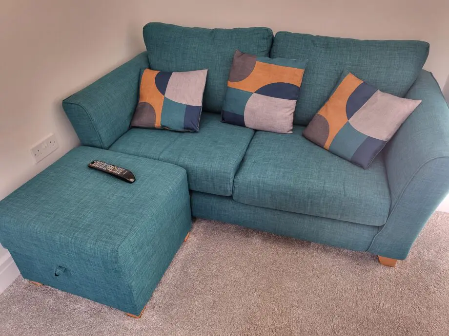 SCS Team 2 Swater Sofa and Pouffe x 2