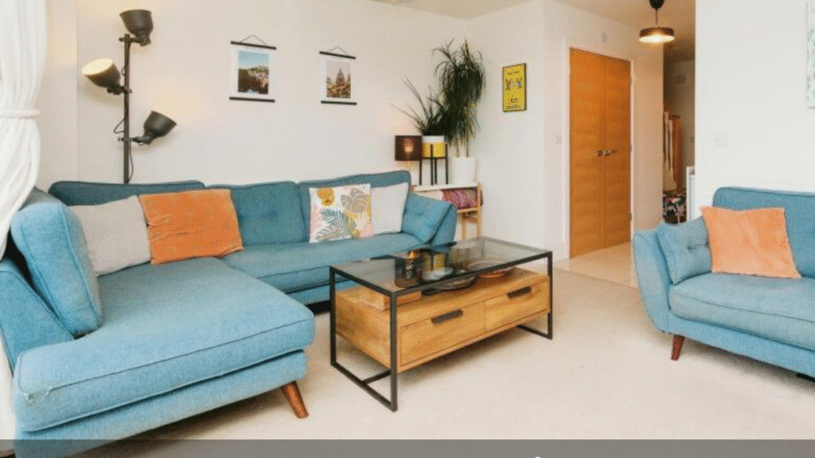 DFS French Connection Zinc Right Hand Facing Arm Corner Group Sofa - Teal with Dark Feet