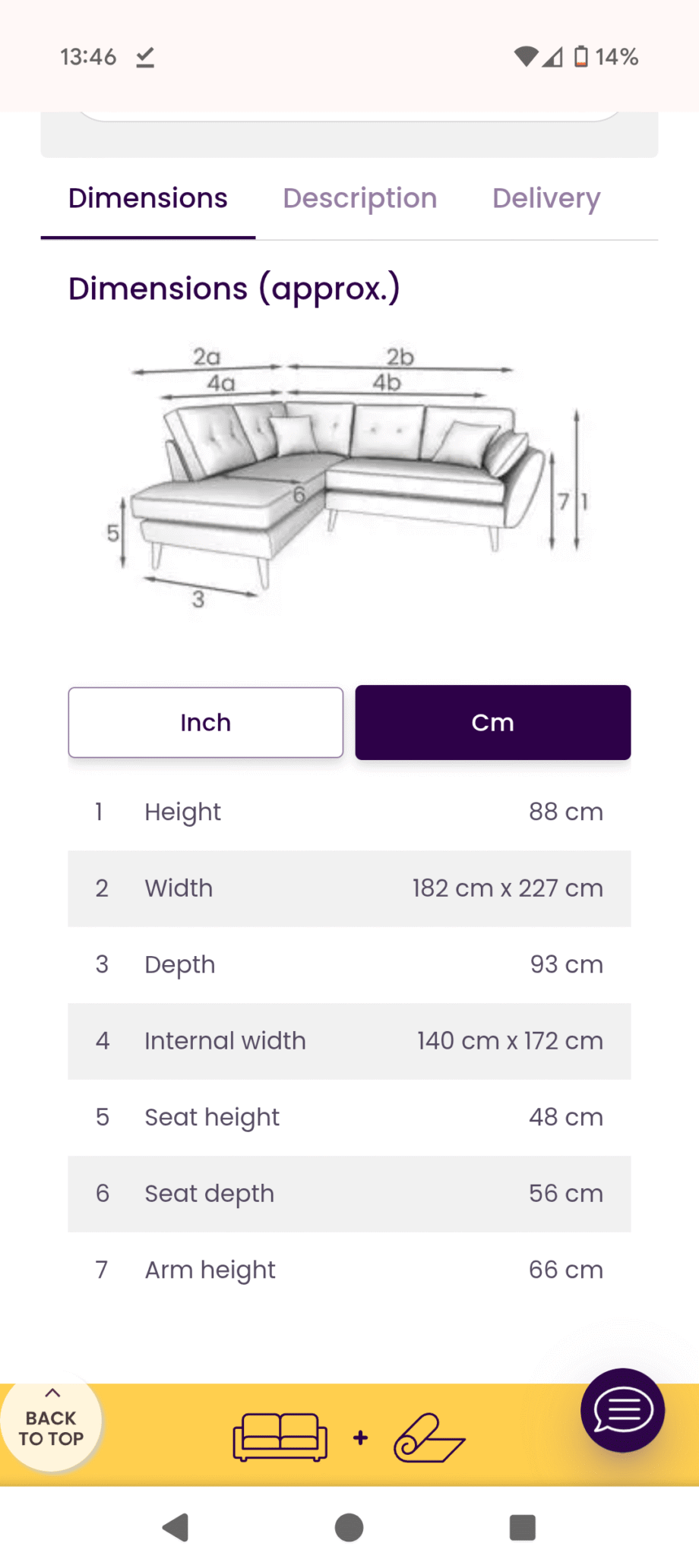 DFS French Connection Zinc Right Hand Facing Arm Corner Group Sofa - Teal with Dark Feet