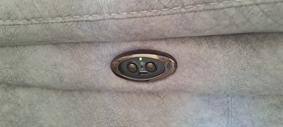 6 month old furniture village recliner sofa