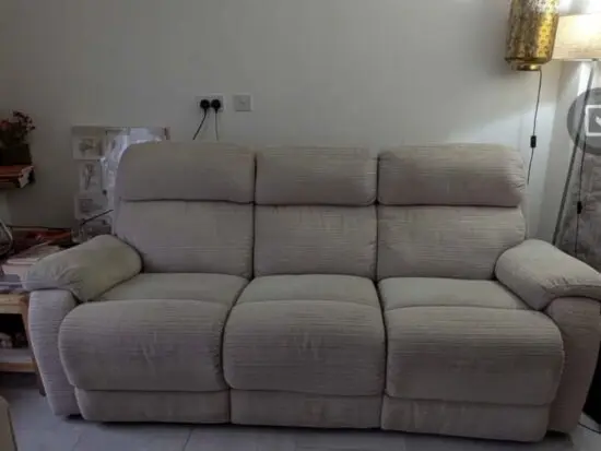 Electric Recliner sofa with Ottoman