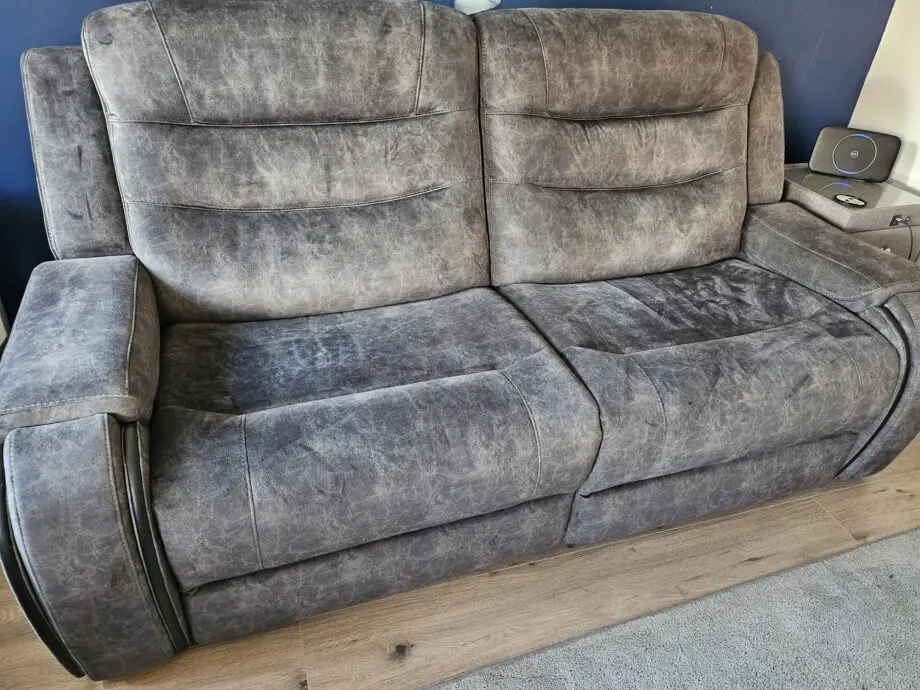 2 x Electric recliner 3 seater