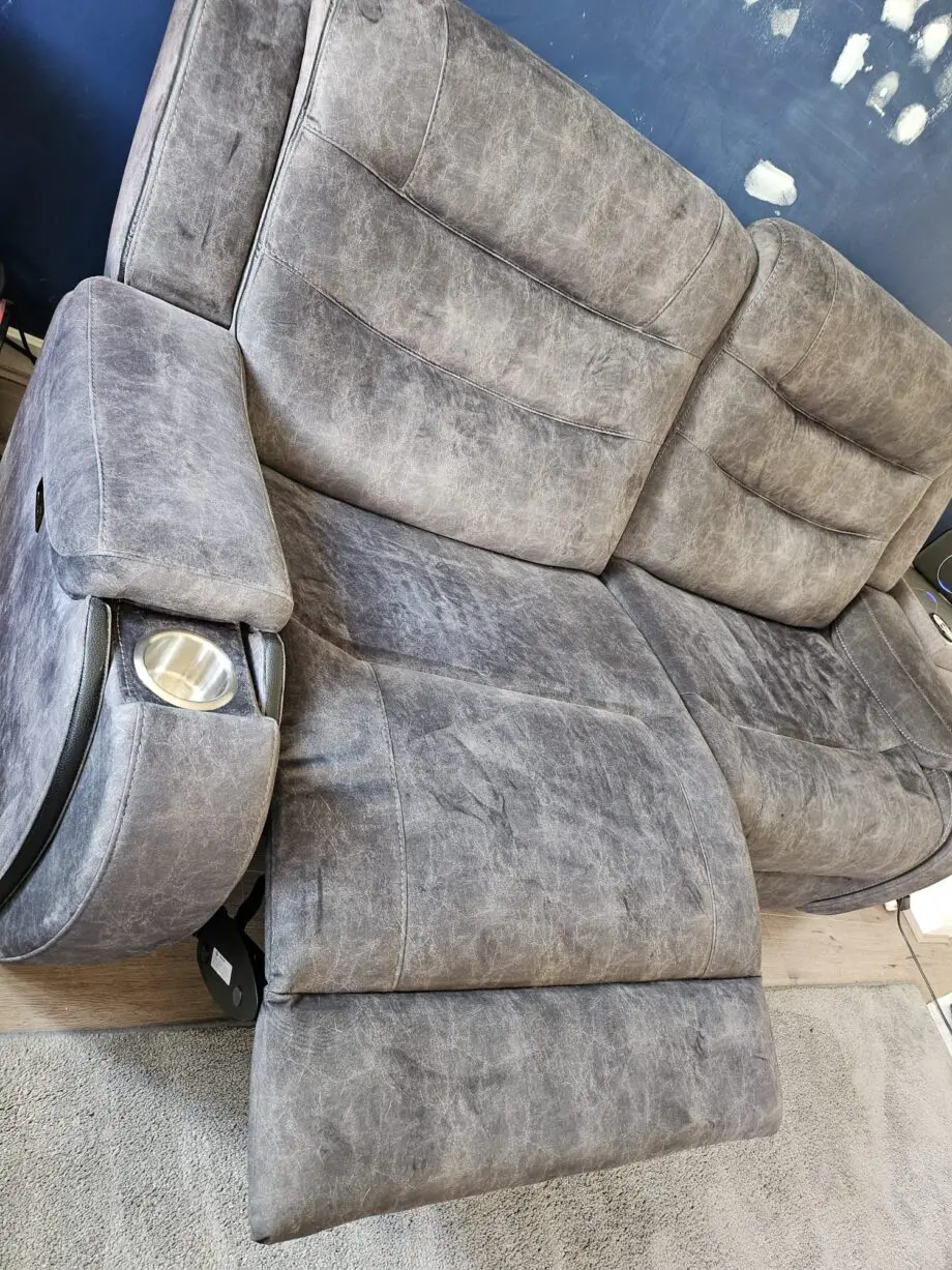 2 x Electric recliner 3 seater
