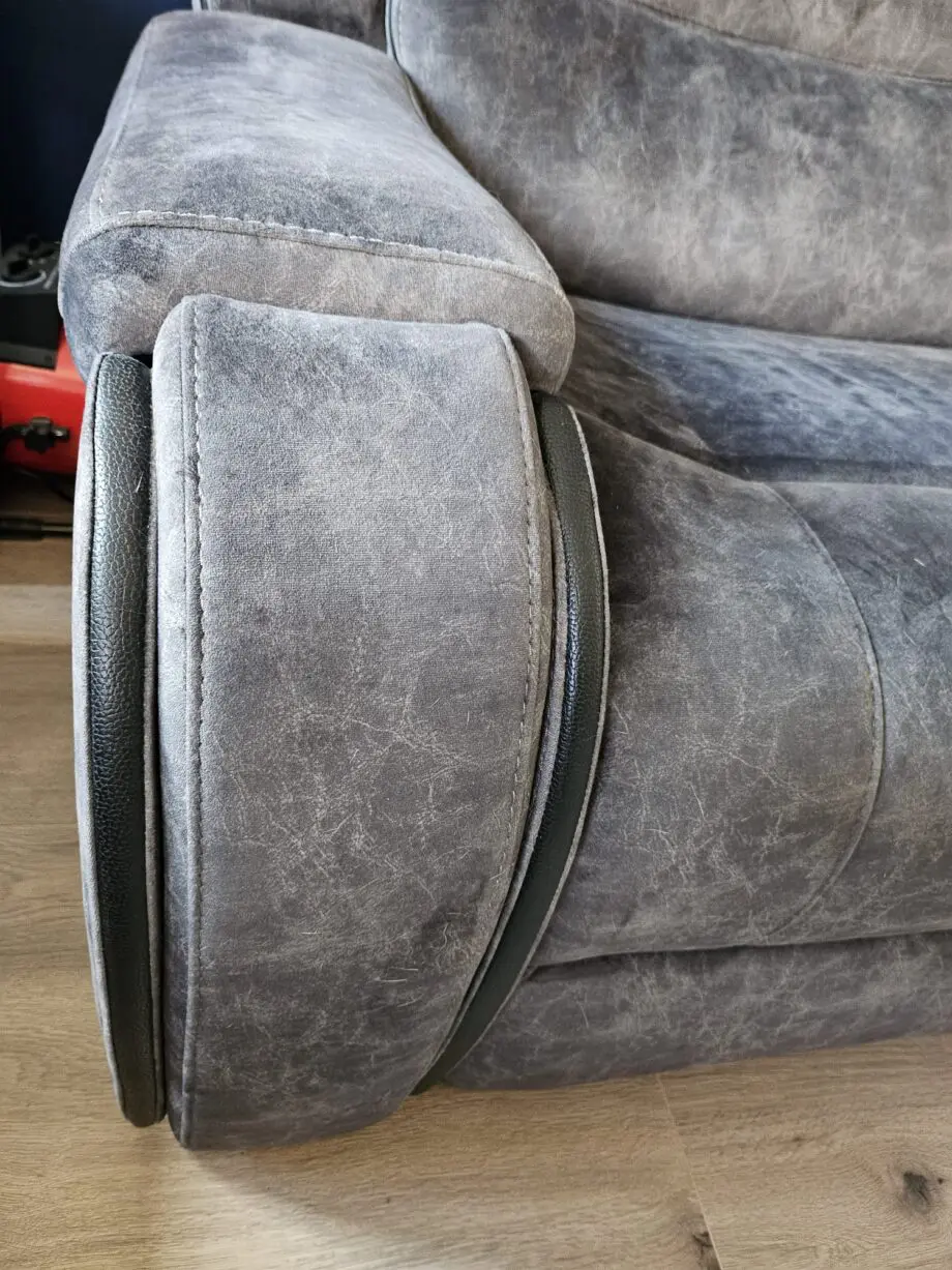 2 x Electric recliner 3 seater