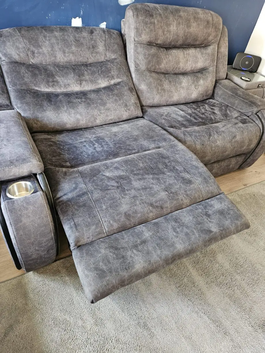 2 x Electric recliner 3 seater