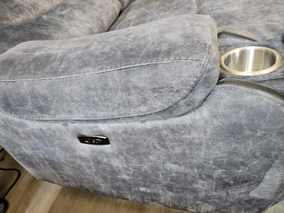 2 x Electric recliner 3 seater