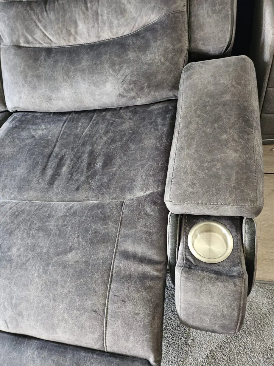 2 x Electric recliner 3 seater