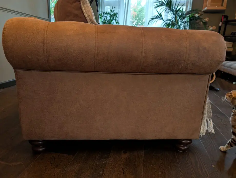 DFS alderley 5 piece suede set