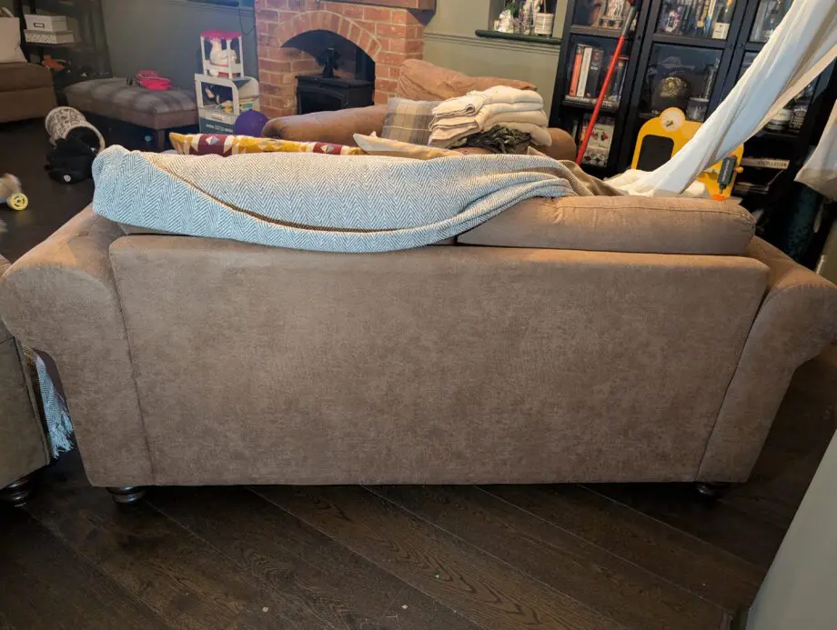 DFS alderley 5 piece suede set