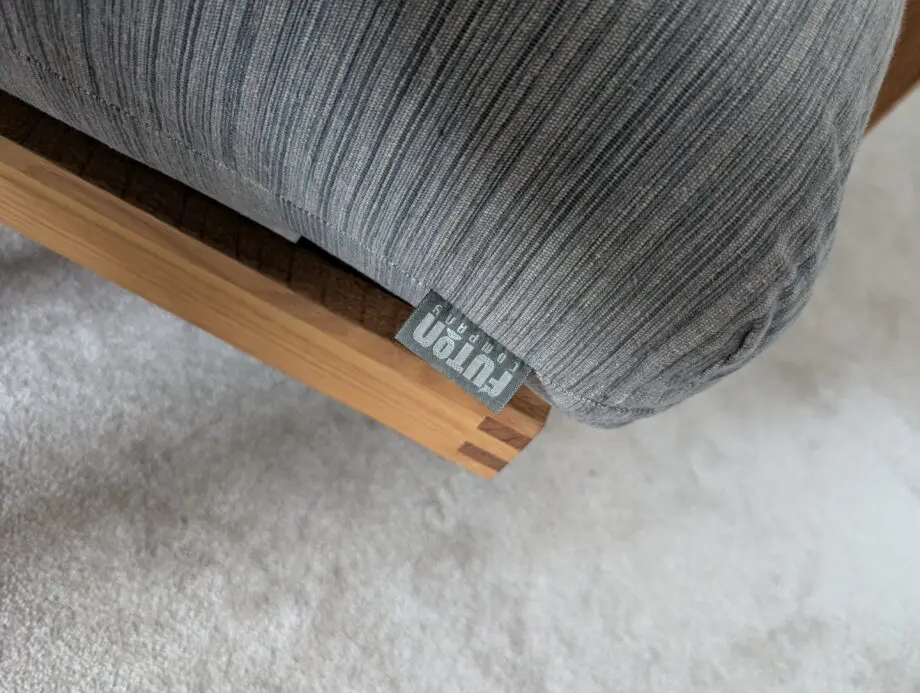 Futon Vienna - 3 Seater Sofa Bed Solid Oak
