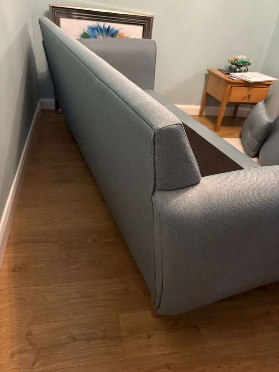 4 seater sofa & foot stall
