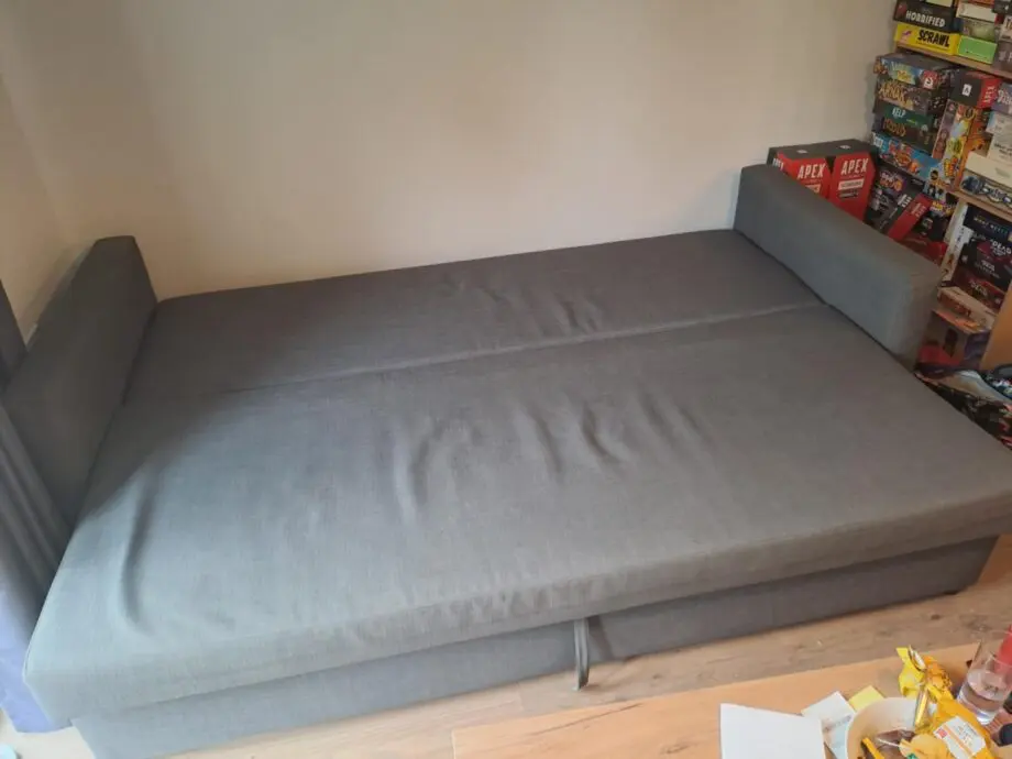 Ikea Skiftebo dark grey FRIHETEN Three-seat sofa-bed