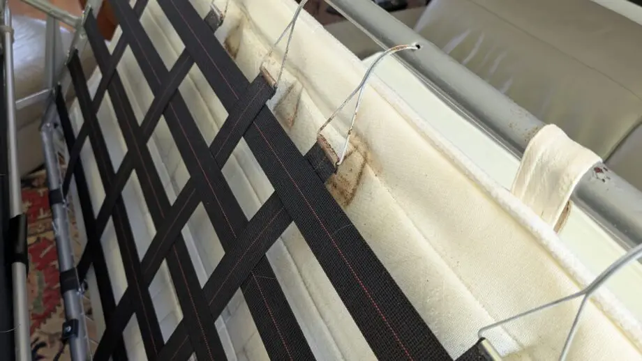 Leather Natuzzi italian sofa bed