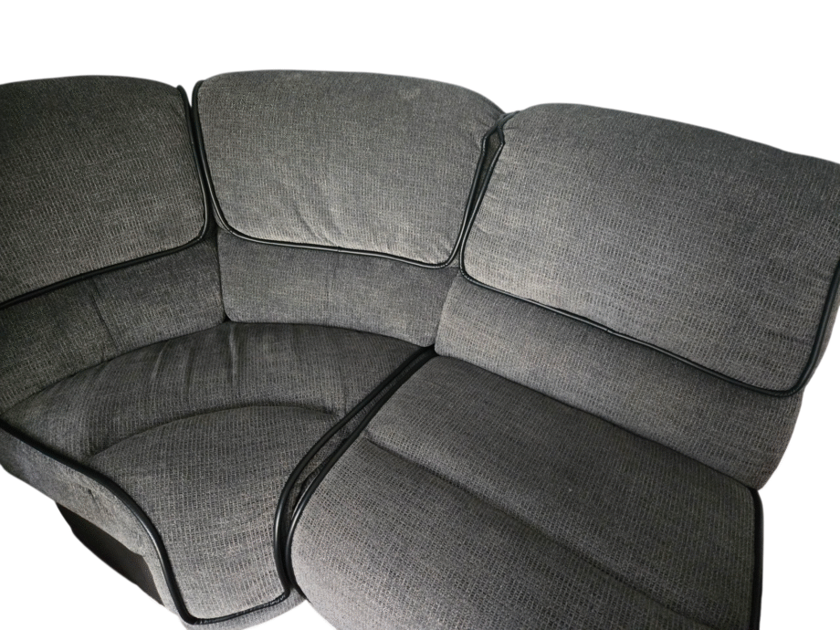 Harvey's grey corner suite sofa