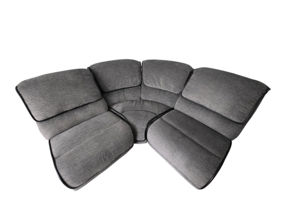 Harvey's grey corner suite sofa