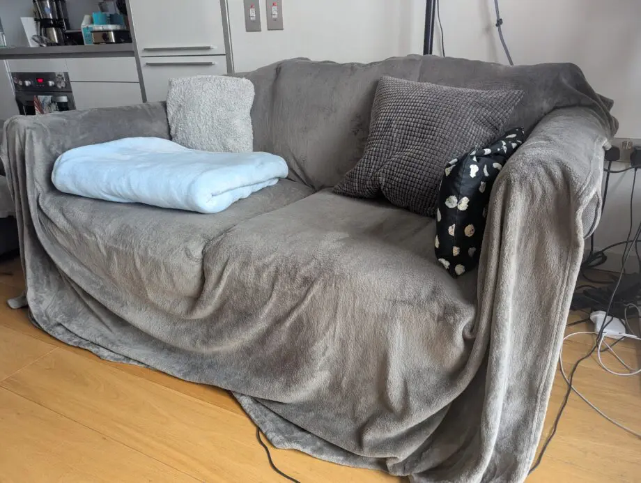 IKEA GRÖNLID 2-Seat Sofa, Medium Grey