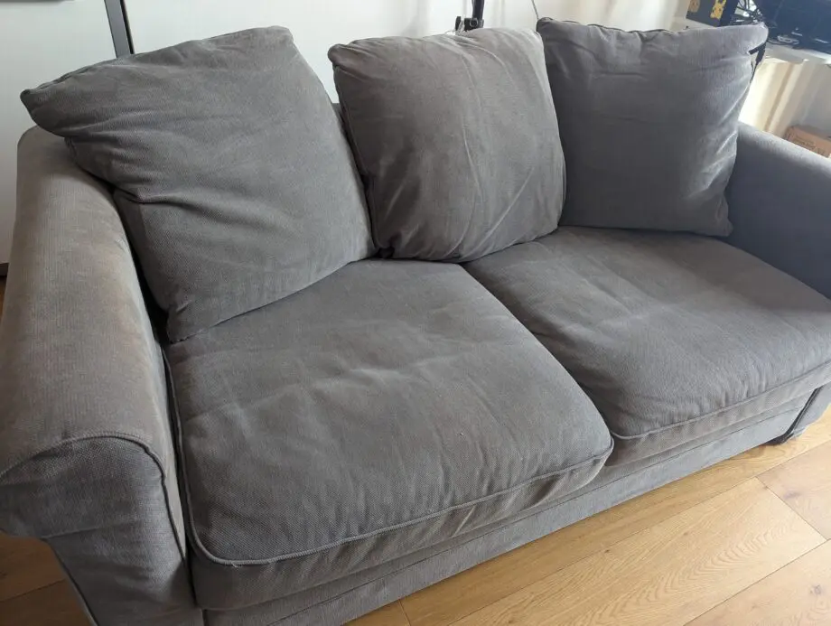 IKEA GRÖNLID 2-Seat Sofa, Medium Grey