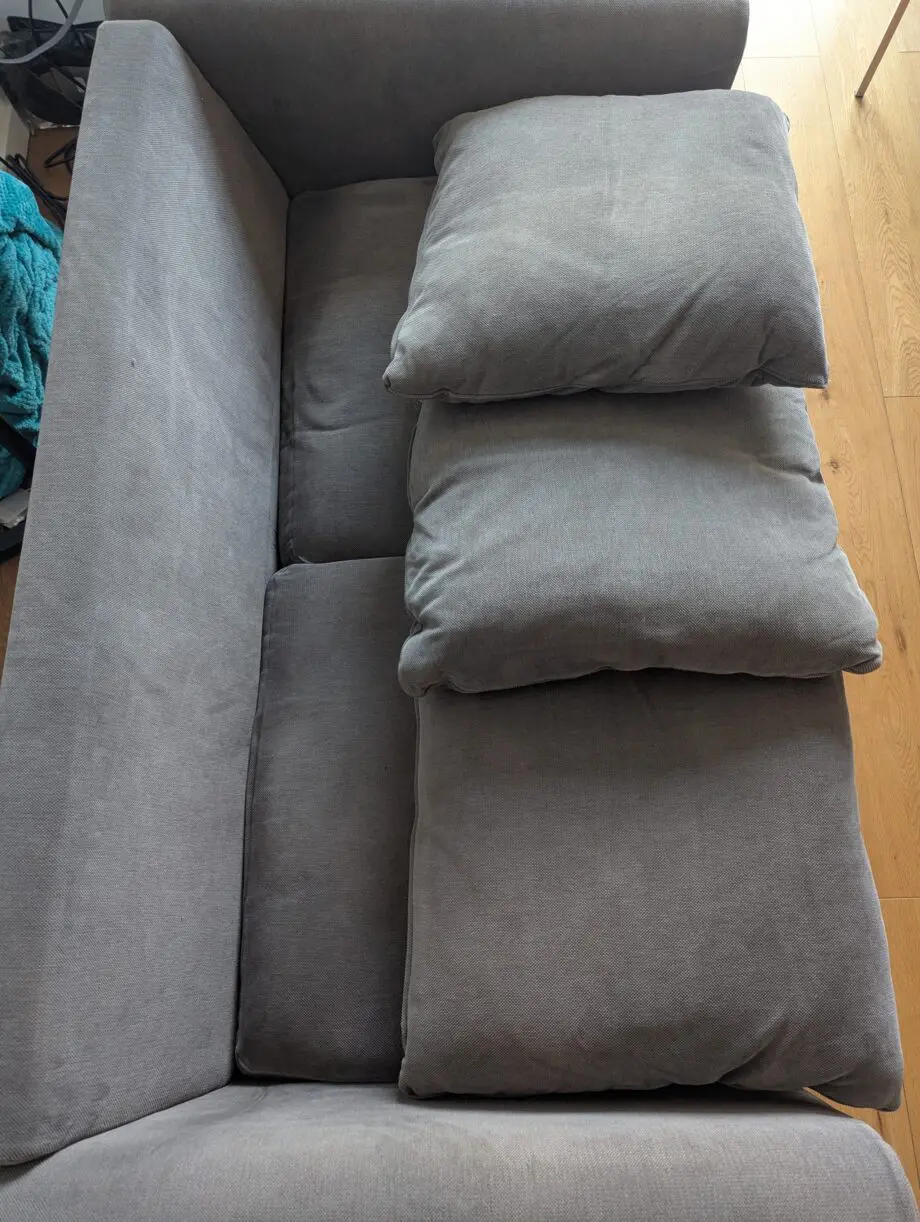 IKEA GRÖNLID 2-Seat Sofa, Medium Grey