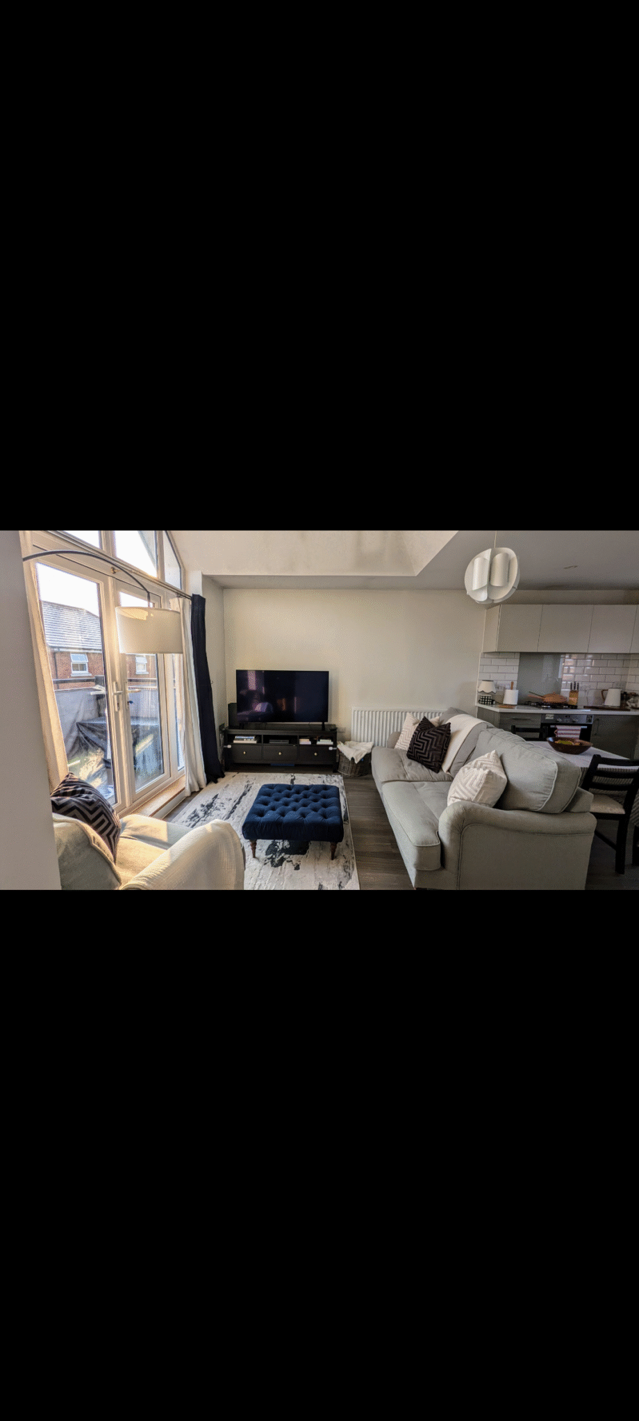 2 seater grey sofology sofa and matching armchair