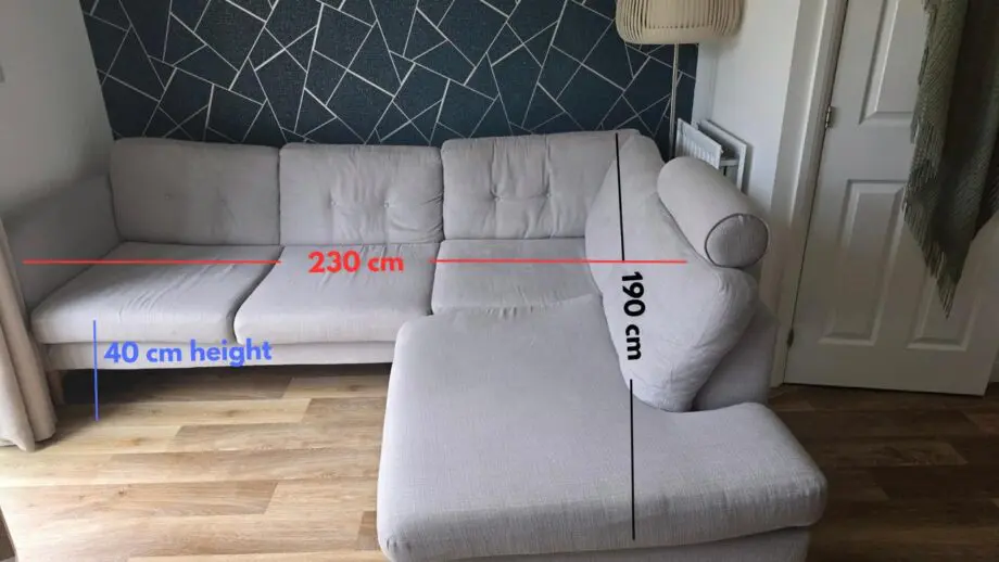 Sofology Finchley 3 seater corner sofa