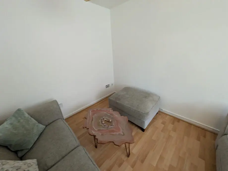 Grey sofa set 3 seater 2 seater footstool